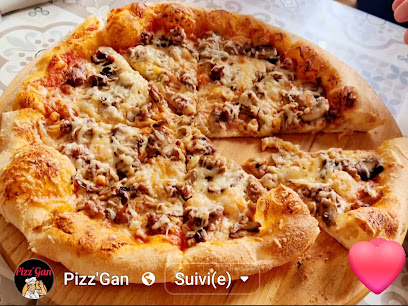 Pizza de Pizz'gan Clermont Ferrand à Clermont-Ferrand